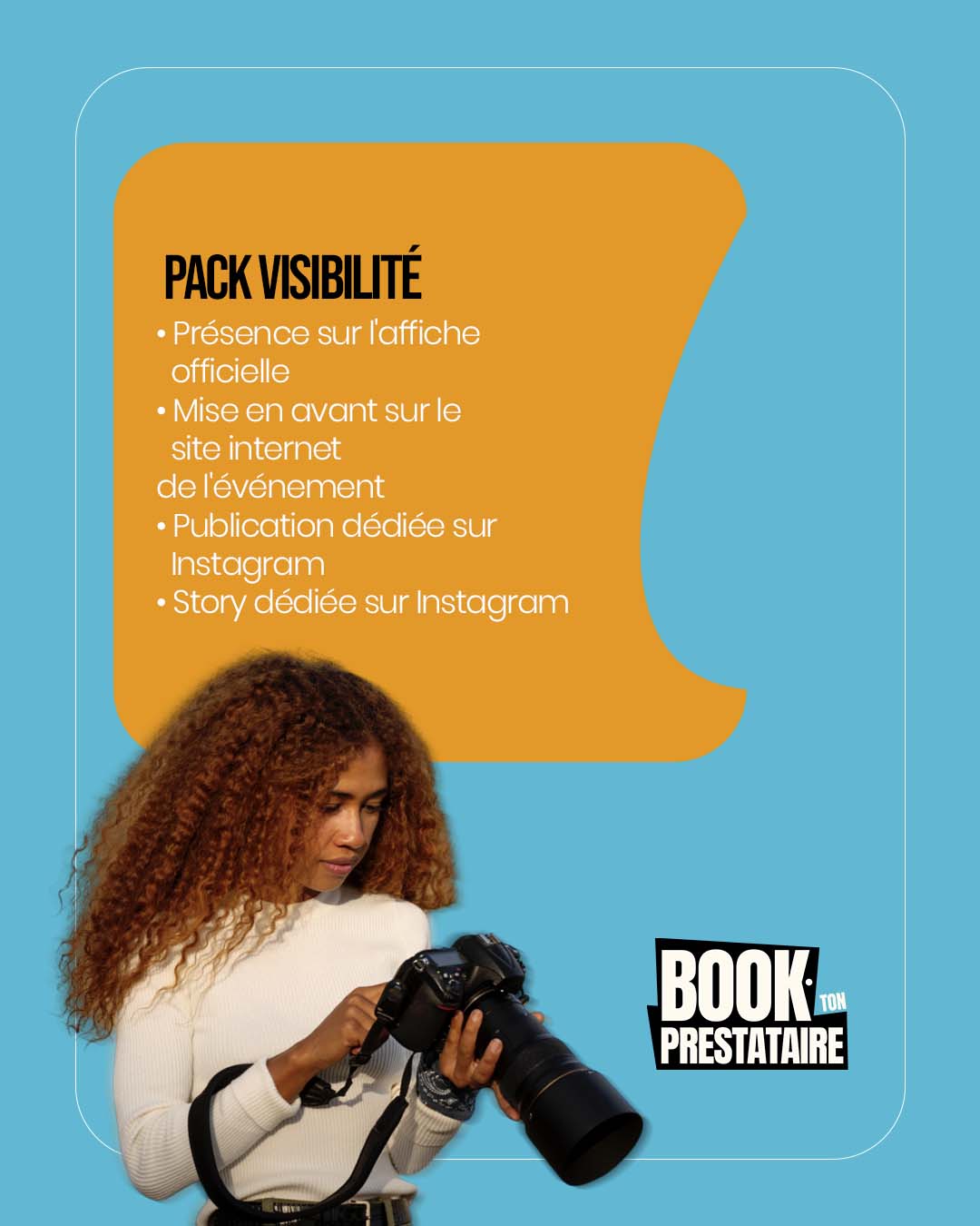 Pack visibilité : Réseaux sociaux, Site web, Programme
